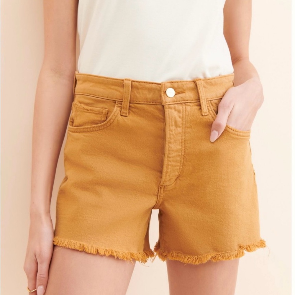 New Tags Joe's Jeans The Jessie Relaxed Jean 4" Shorts High Rise 30" $118 Anthro